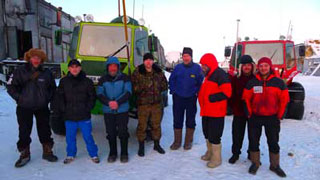 Russians in the Arctic. Russian MLAE-2011 Expedition on
Golomyanniy islan